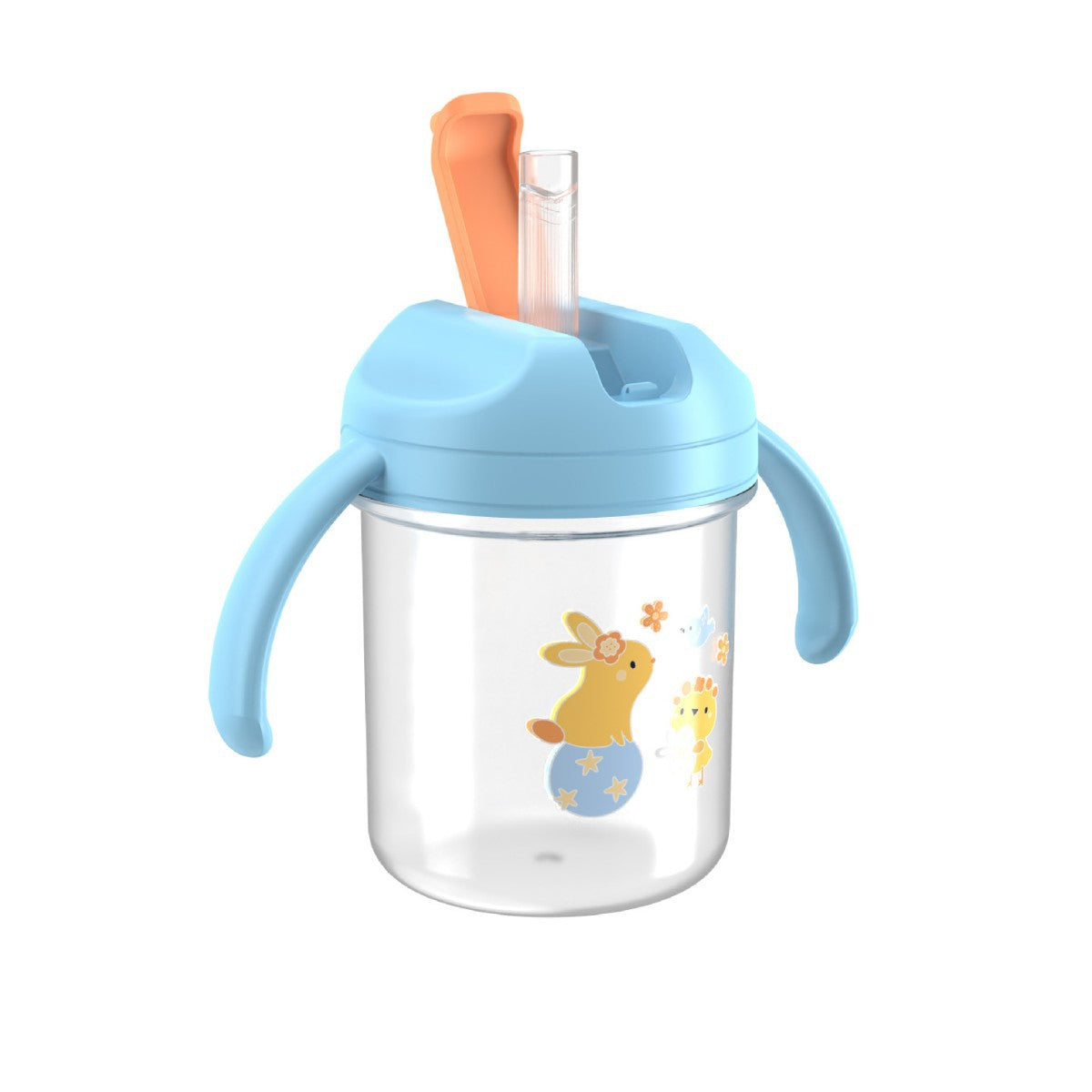 English boxed new infant learning drinking cup baby drinking cup children's milk cup with scale factory direct sales