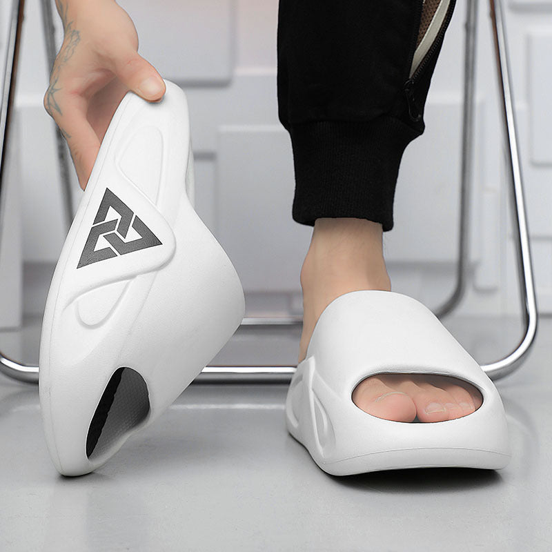 2024 new men's flip-flops: trendy, casual, and comfortable outdoor sandals for beach and sports