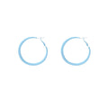 Macaron color drip glaze plain hoop earrings for women accessible luxuryelegant face small earrings classy sense hoop exaggerated earrings