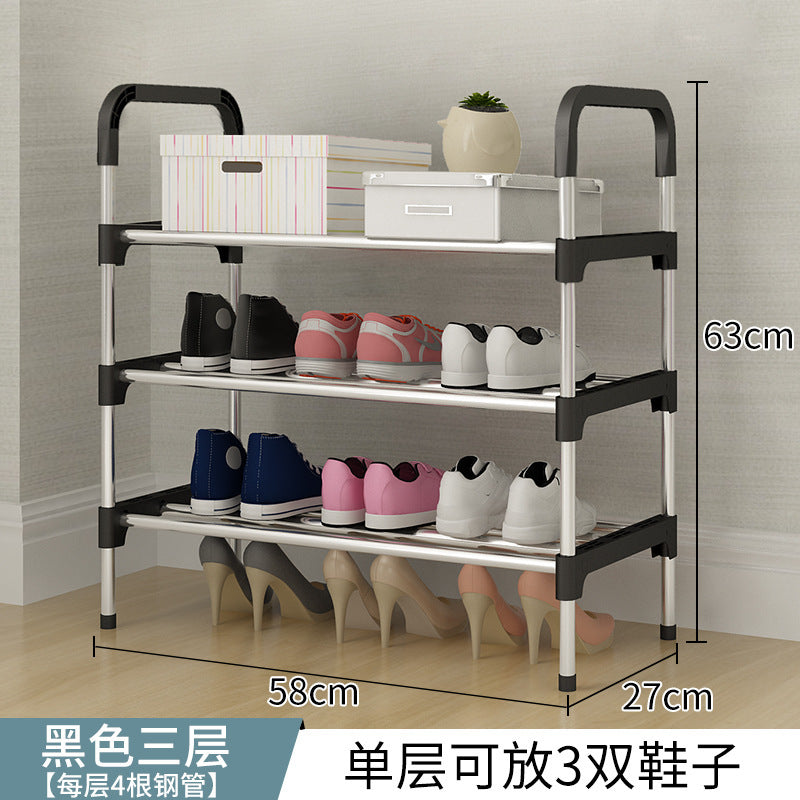 Simple home shoe rack Multi-layer space-saving home assembly Door shoe cabinet Simple modern economical dormitory shelf