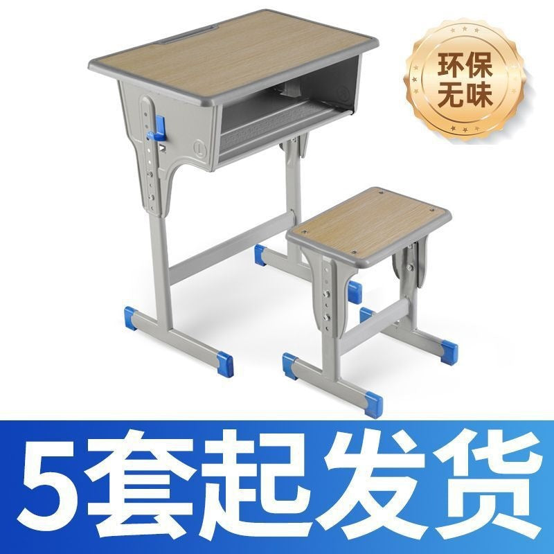 Wholesale school desks and chairs - heavy-duty, reinforced models for campuses. single student study desks and tutoring class desk sets - direct from the manufacturer