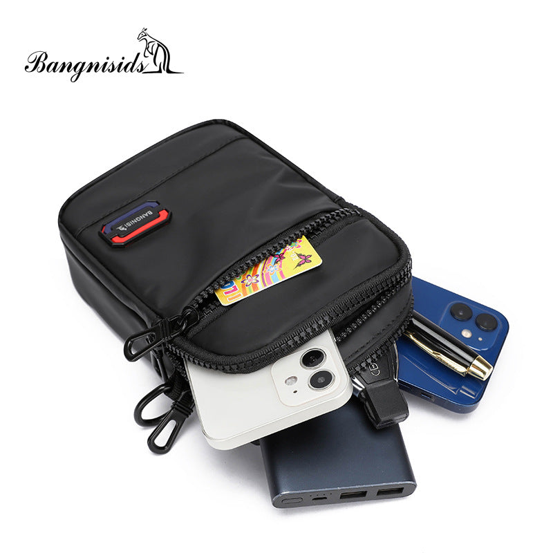Spring new Oxford cloth men's shoulder messenger bag casual bag summer fashion simple shoulder messenger men's bag