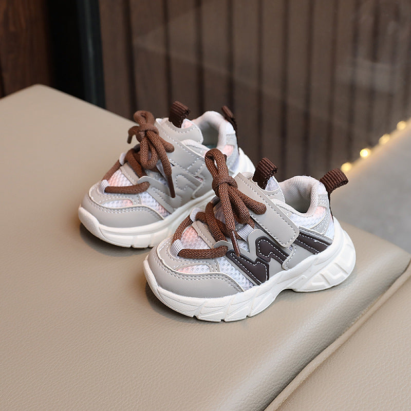 Kids' athletic shoes:  spring/autumn new arrivals - girls' mesh sneakers, toddler & little kid chunky sneakers, boys' casual shoes - trendy styles