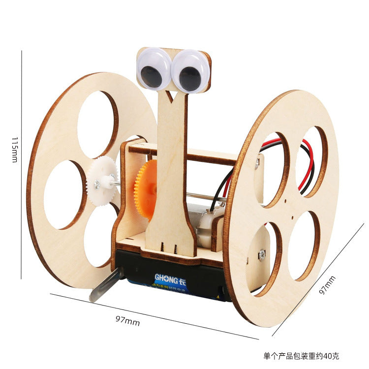 Primary school students science and technology small production children's creative DIY physics experiment science teaching aids handmade materials steam education