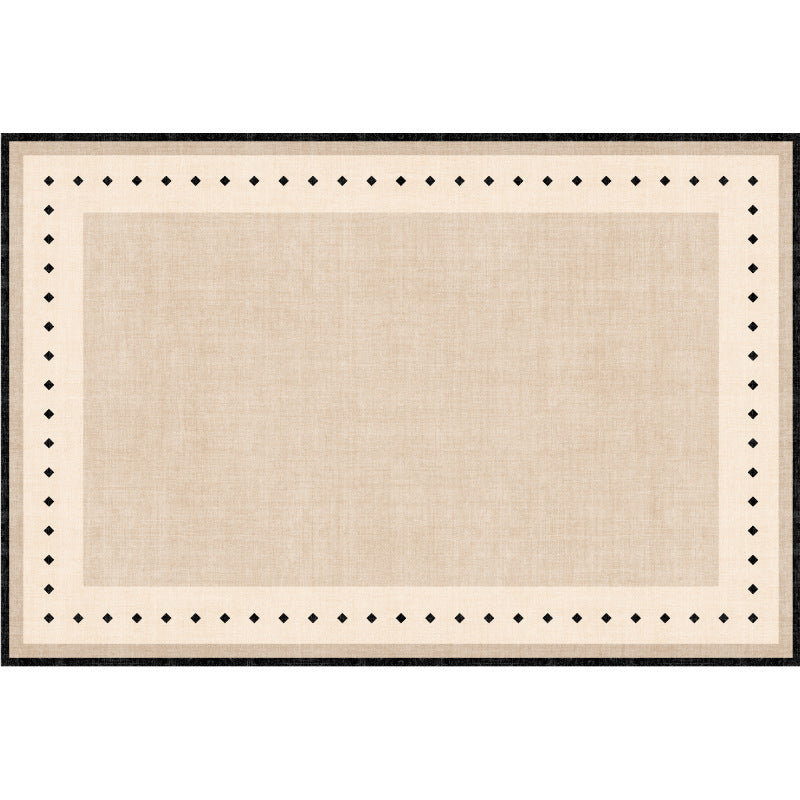 Removable and washable carpet living room retro medieval new arrival no-wash and wipeable classy double-layer detachable machine washable carpet floor mat