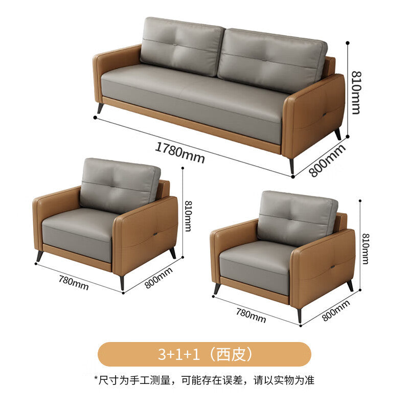 Saint li office sofa coffee table rest area vip reception meeting training business leisure area sofa