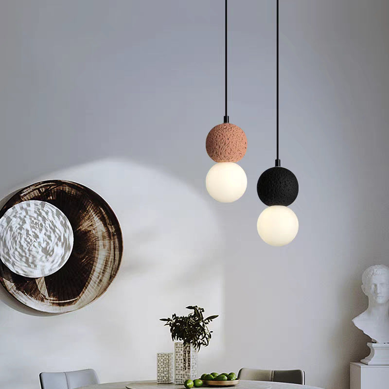 Bedroom bedside small chandelier restaurant bar cream style japanese wabi-sabi b&b entrance light luxury modern simple scandinavian