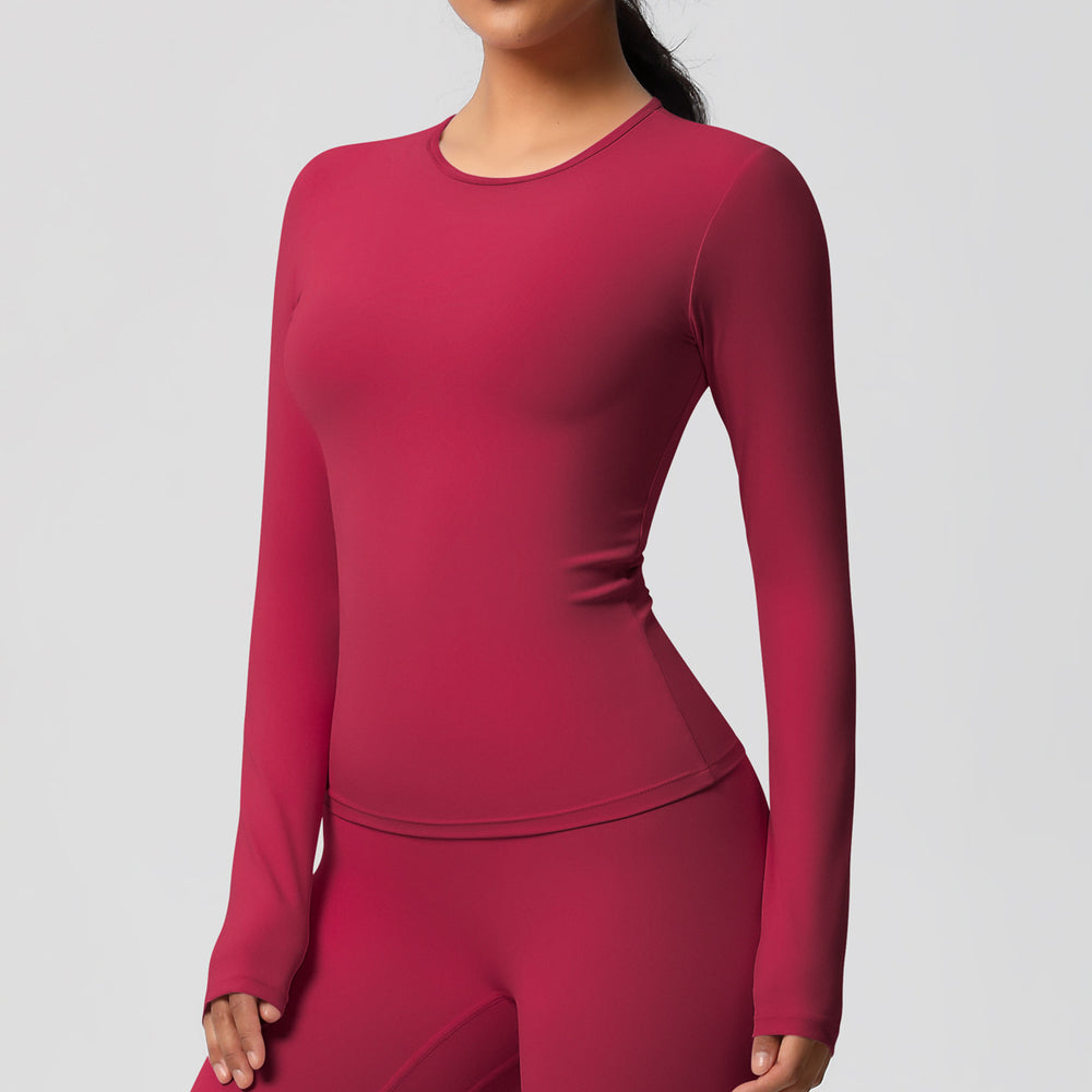 Ready-to-ship cross-border double-sided brushed, form-fitting, breathable solid color training yoga set, eight-piece athletic running fitness outfit for women
