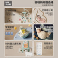 Newborn baby musical mobile, baby soothing hanging toys, rotating crib rattle, stroller mobile, 0-1 year, 3-6 months