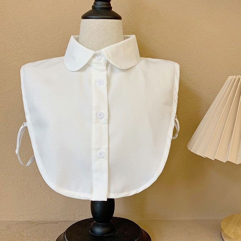 Processing Customized Large Size Pure Cotton Polyester Cotton Polyester False Collar Customized Changeable Standard Change Packaging Processing Proofing