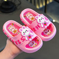 Kids slippers summergirl cartoon cute indoor soft bottomnon-slip boys baby stepping on shit feeling kids sandals