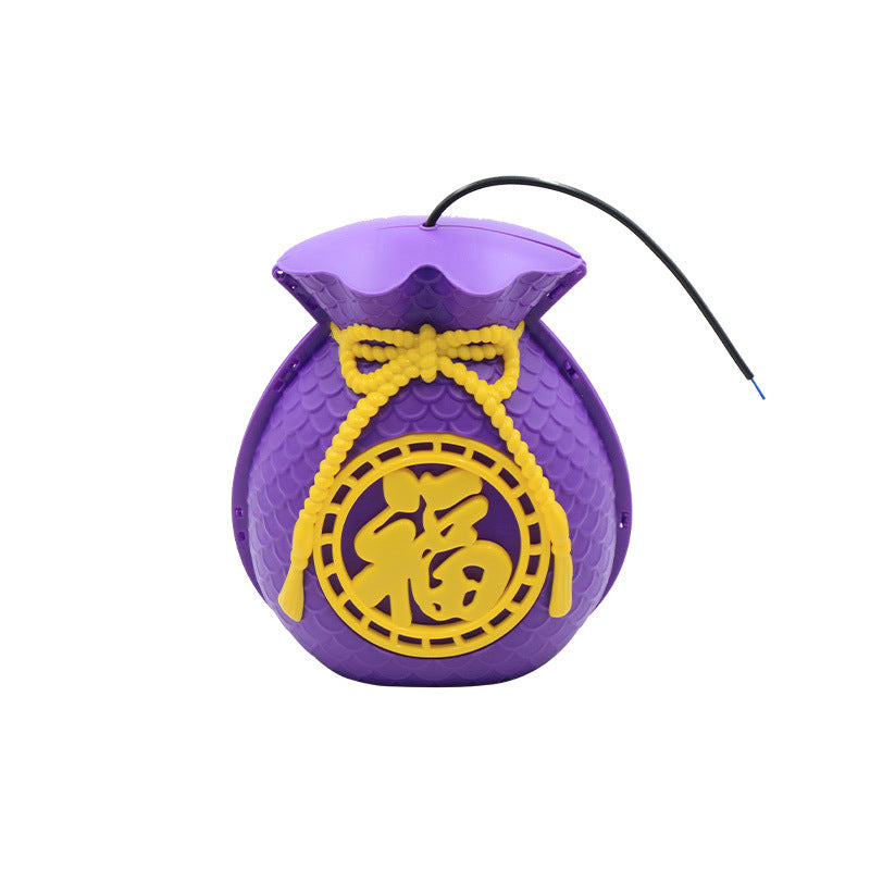 LED lucky bag light landscape light luminous outdoor waterproof project lighting light, street hanging tree decorative lights lucky bag light