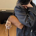 hot-selling bags 2025fall and winter super popular accessible luxury style easiest for match satchel bag frosted high-looking shoulder crossbody bag