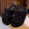 Summer kids slippers outwearretroeasiest for matchthick solechildren's beachgirl one-line boy sandals cross-border