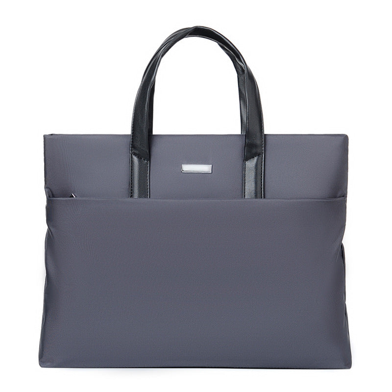 Factory Goods Pass Business Shoulder Bag 14-inch 15.6-inch Laptop Bag Men's Handbag Briefcase Wholesale