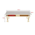 Premium - 140cm marble finish (single table)