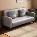 Accessible luxury fabric sofa apartment small apartment living room sofa no-wash technical cloth double three-person simple small sofa wood