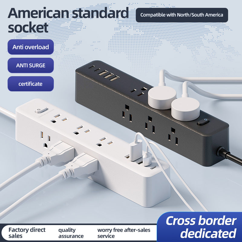 American standard american socket american standard power strip american canadian power strip multi-usb power strip china taiwan power strip
