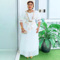 fashionelegancepleated skirt long skirt  women's clothing plus sizedress