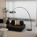 Brown italian light luxury high-end fishing lamp living room sofa high-looking floor lamp decoration atmosphere bedroom reading
