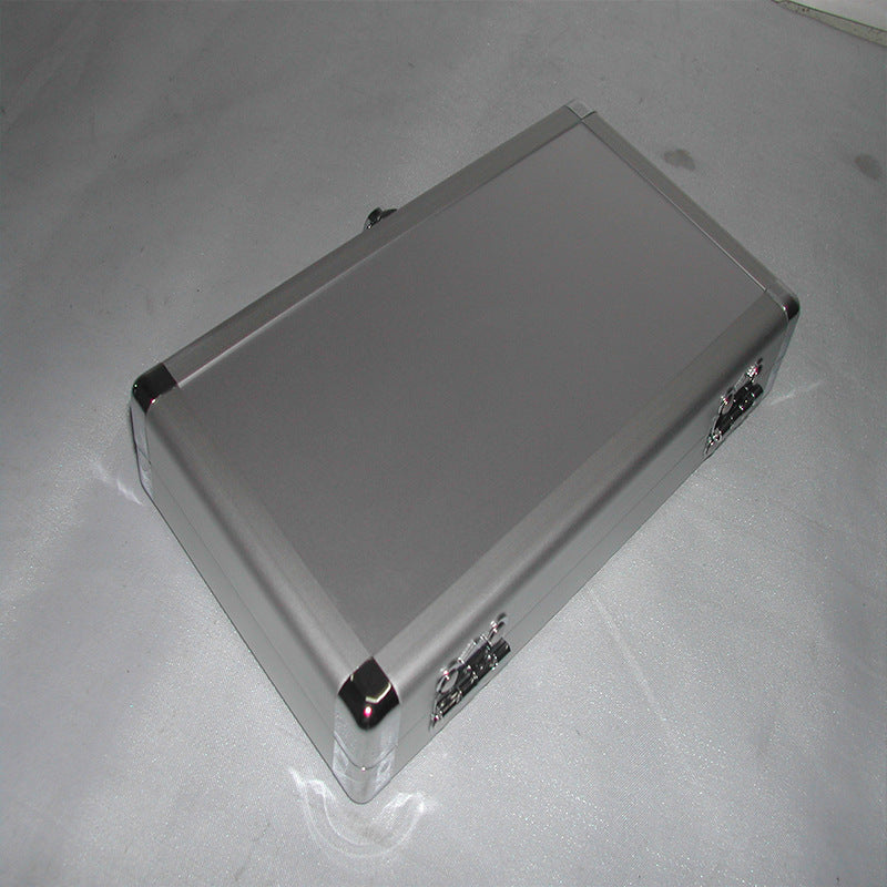 Aluminum Alloy Toolbox Precision Instrument Box Portable Password Box Weight Box Chip Box Display Box Air Box Aluminum Box