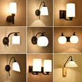 Nordic wall lamp bedroom bedside lamp modern casual creative hotel aisle lamp living room corridor wall lamp staircase lamp