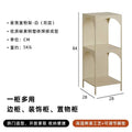 Creative iron bookshelf, floor-standing book and magazine rack for living room, corner bookcase, storage and display shelf, display cabinet