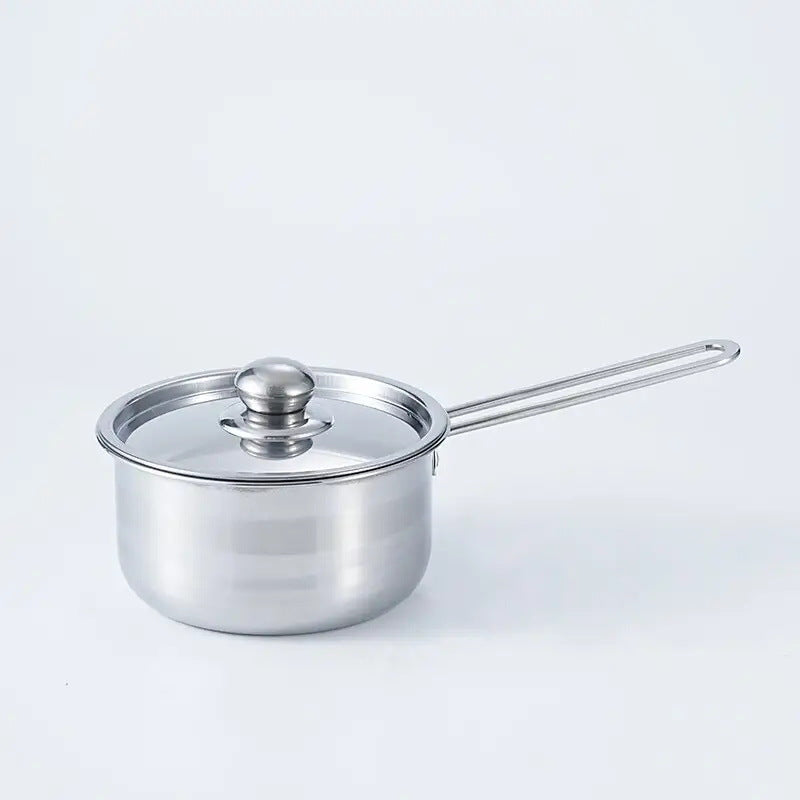 Customized 12-piece stainless steel cookware set - includes stockpots, frying pans, and stainless steel lids - wholesale cookware combo for home use