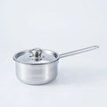 Customized 12-piece stainless steel cookware set - includes stockpots, frying pans, and stainless steel lids - wholesale cookware combo for home use