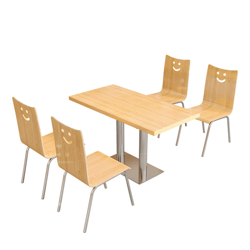 Canteen table and chair combination, noodle restaurant, burger, pizza shop, dessert, snack, fast food restaurant, simple hotel, Shaxian table and chair