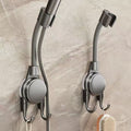 Strong suction cup shower head holder - portable, drill-free, universal, thickened shower head mount for bathroom and kids