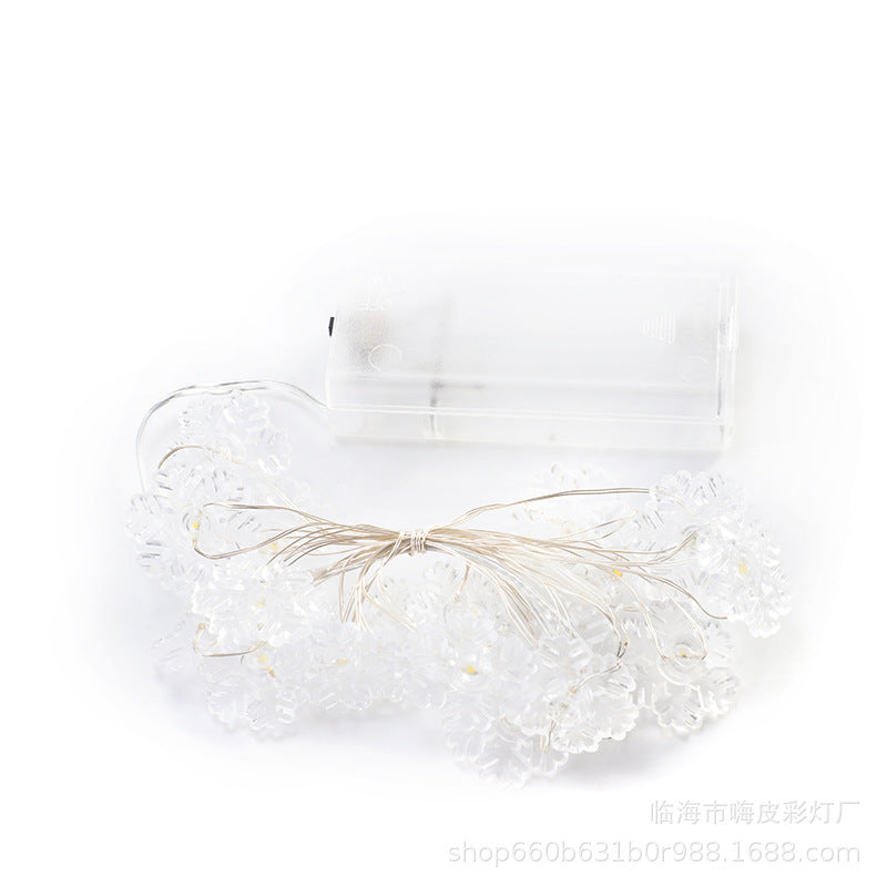 LED fastener copper wire light Christmas day LED atmosphere decorative lights birthday gift box room arrangement copper wire light