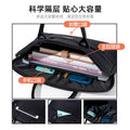 Business briefcase, large capacity waterproof document organizer, handheld file bag, conference bag - customizable with printing