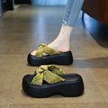 Thick sole sandals and slippers for women summer outwear2026new arrivalfashion with skirt lightweight non-slip beach shoes for small people to increase height
