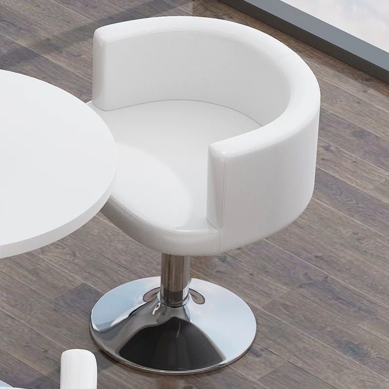 Lift and rotate casual sofa chair modern casual color matching negotiation chair for home bar reception computer chair