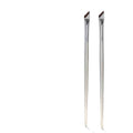 New angled blade eyeliner brush - sickle flat ultra-thin fine tip - eyelid to under eye (aegyo sal) brush - makeup brush beauty tool