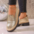 autumn new arrival: plus-size chunky sole loafers for women - wholesale available, dropshipping to  & , sizes 36-43