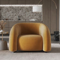 Designer lazy sofa chair modern living room single casual chair balcony lounge chair creative popular style fabric ball chair