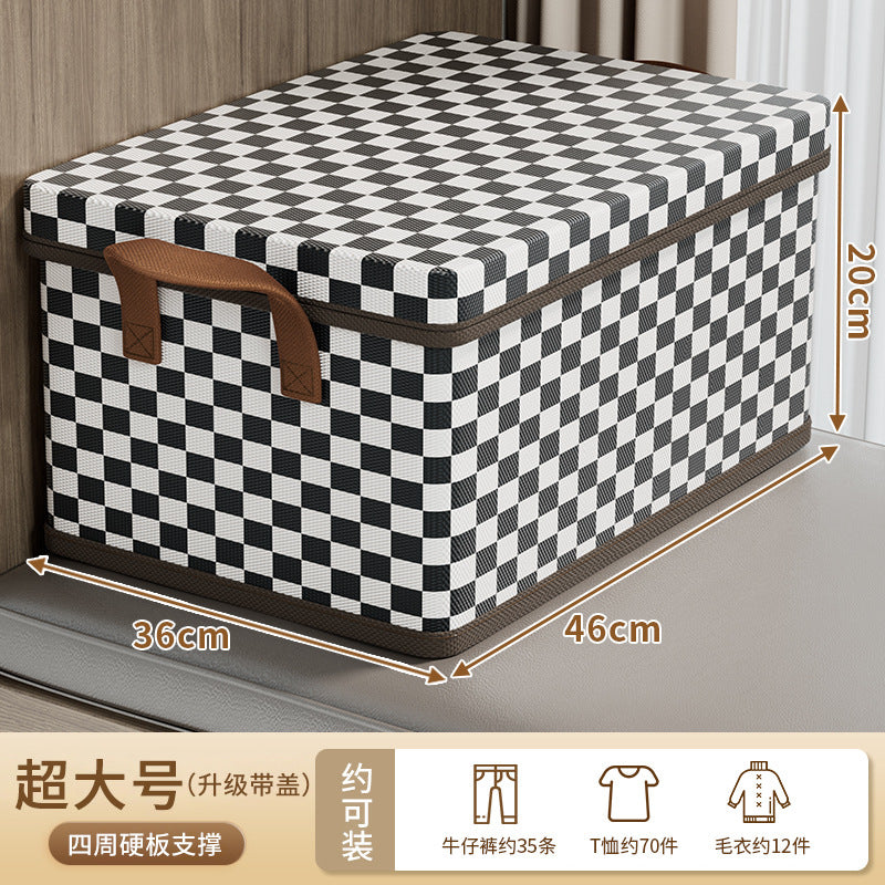 Clothes, pants storage, household drawer-type wardrobe, clothing fabric layering artifact, folding storage basket, finishing box