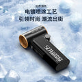 2025 new high-speed hair dryer - powerful turbine fan, usb rechargeable, handheld hurricane duster, gift item