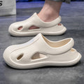 Crocs men's summeroutweareva toe cap slippers outdoor couple casual sports beach sandals difficult men's style