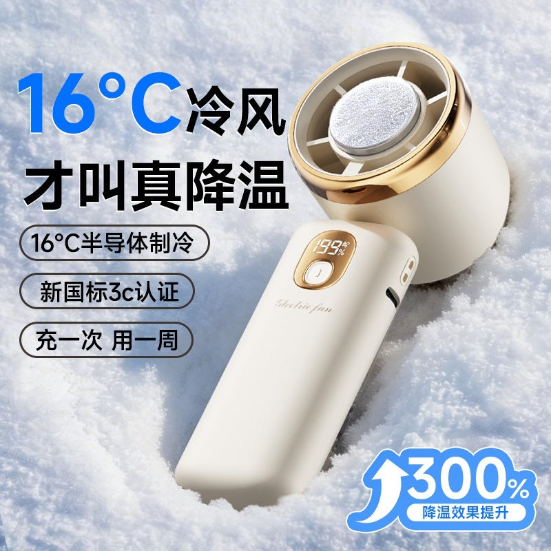 2026 new mini portable air conditioner fan - handheld, ultra-strong, mini, silent, usb powered