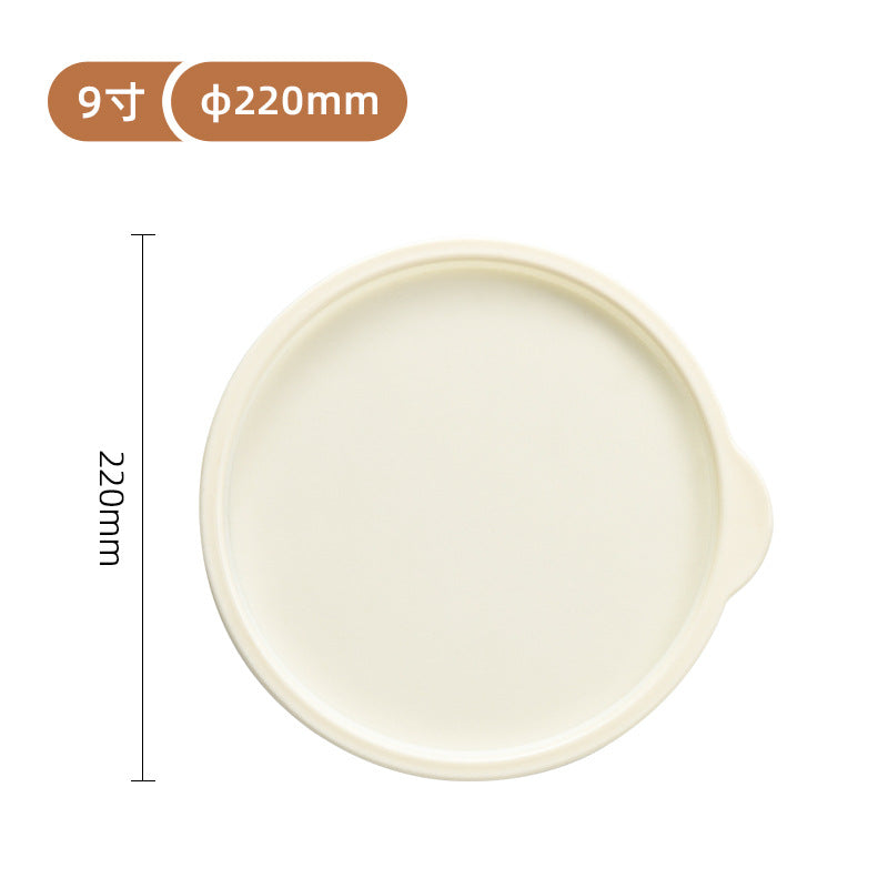 Lanye round lunch box fresh-keeping bowl cover microwave sealing cover refrigerator plastic cover food grade plastic cover