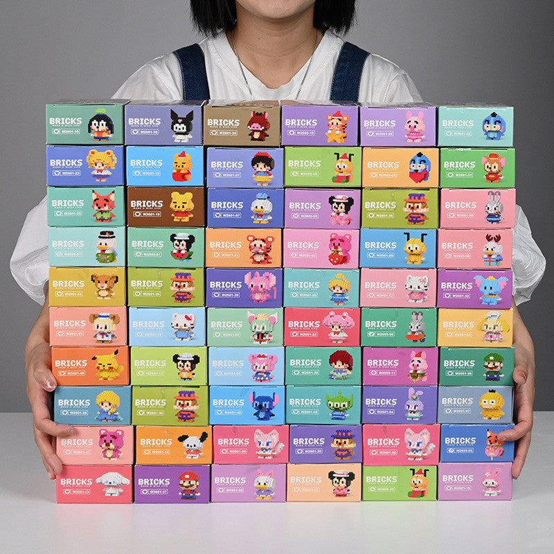 【premium selection】assembled educational building blocks for elementary school boys and girls - compatible with lego, ages 6-12, medium size bricks