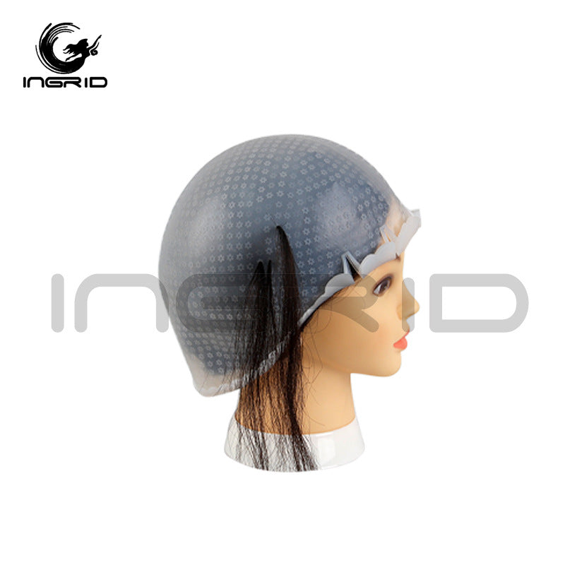 Hair Products Silicone Baked Oil Cap Hair Salon Special Hair Dyeing Durable Highlighting Cap Can be used repeatedly Color Picking Hair Dyeing Cap
