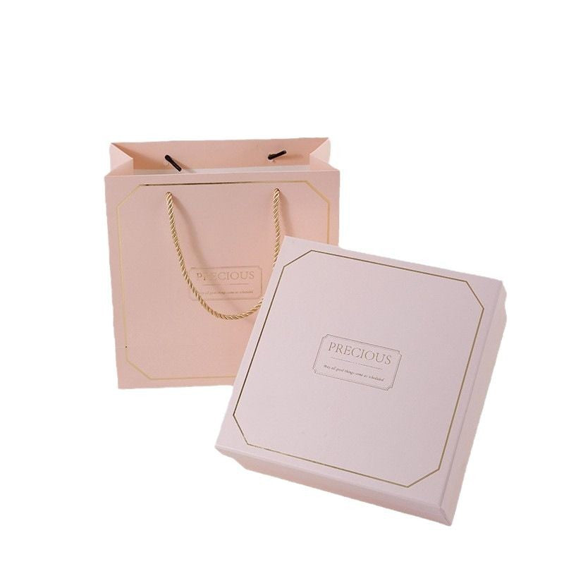 Business Gift Box Blue Gift Box Event Opening Gift Packaging Box Birthday Gift Men's Belt Packaging Box