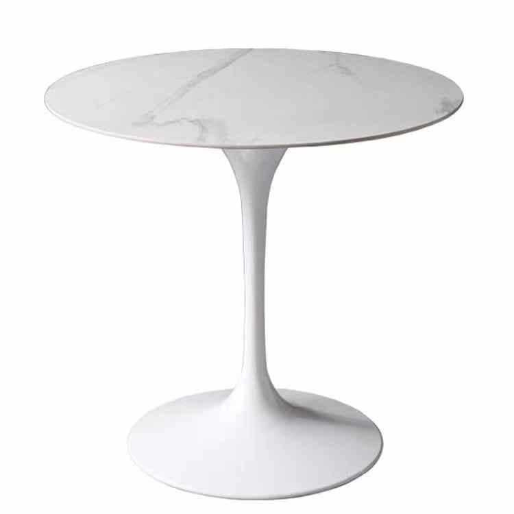 Accessible luxury slate small round table small apartment dining table tulipfor home table balcony bedroom round side table dining table