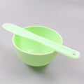 Green: medium soft bowl + large stick