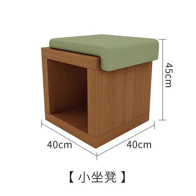 Bench can be used as a wall-mounted booth casual table and chair double sofa restaurant cafe dessert milk tea shop sofa table and chair
