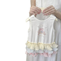 【summer clearance with free shipping】girls' tank dress -  summer new korean style kids' chic t-shirt dress